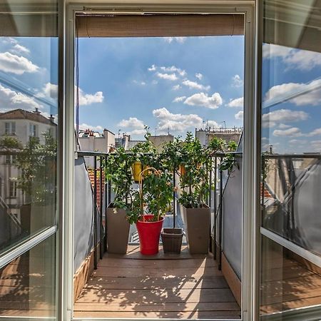 Paris Centre Dernier Etage Vue Ascenseur 아파트 외부 사진