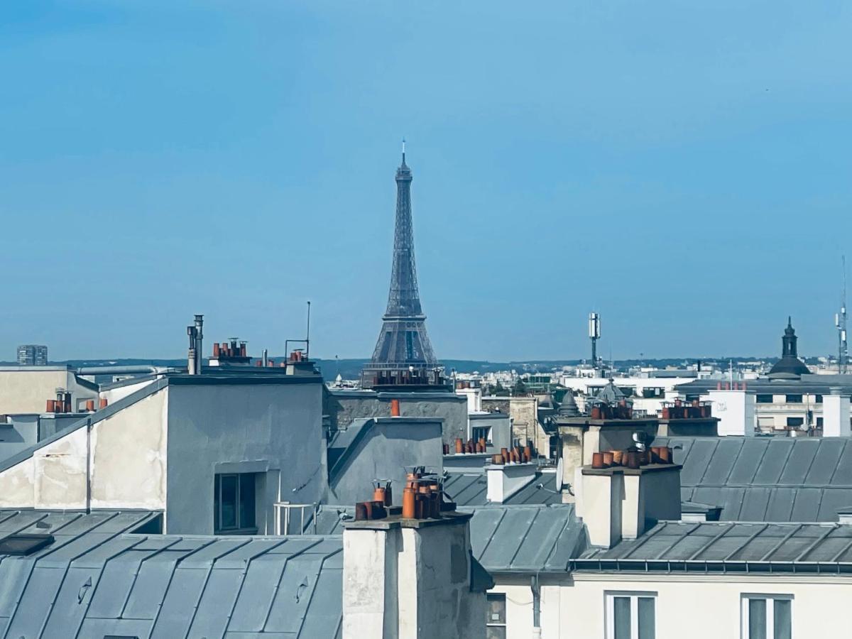 Paris Centre Dernier Etage Vue Ascenseur 아파트 외부 사진