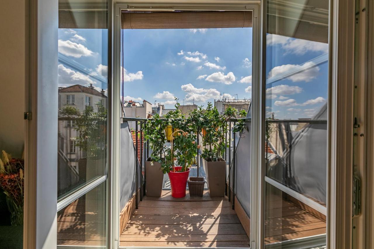 Paris Centre Dernier Etage Vue Ascenseur 아파트 외부 사진