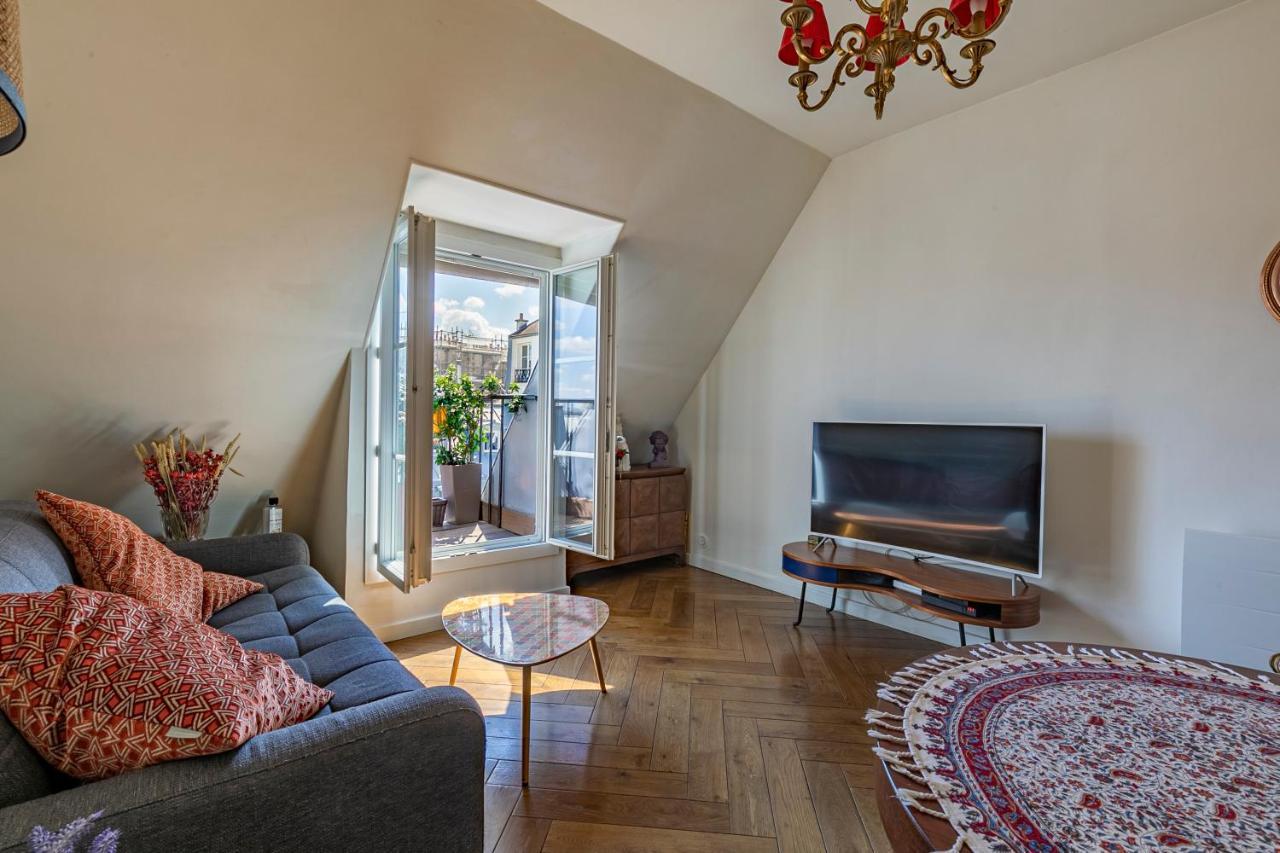 Paris Centre Dernier Etage Vue Ascenseur 아파트 외부 사진