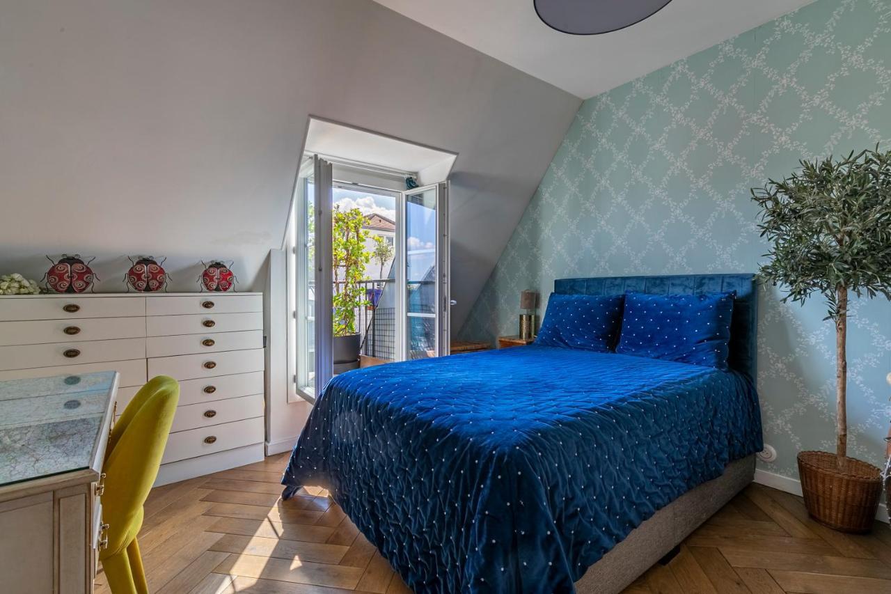 Paris Centre Dernier Etage Vue Ascenseur 아파트 외부 사진